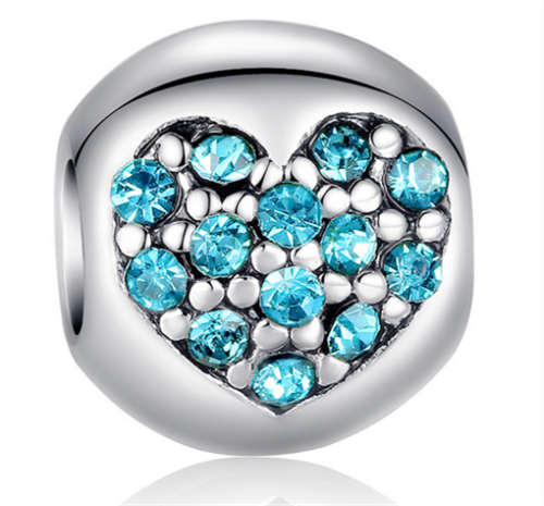 1pcs Silver  European Charm Beads Fit 925 Necklace, Bracelet Pendant Chain