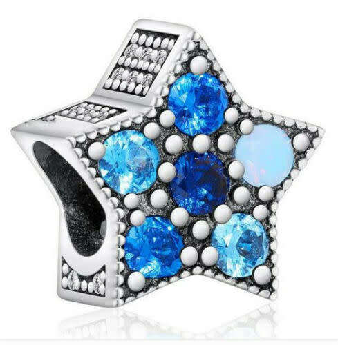 1pcs Silver  European Charm Beads Fit 925 Necklace, Bracelet Pendant Chain