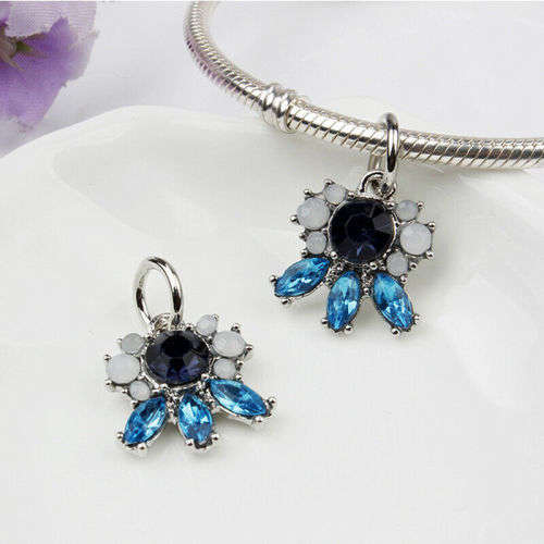 1pcs Silver European Charm Beads Fit 925 Necklace Bracelet Pendant Chain