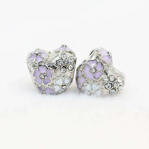 1pcs Silver European Charm Beads Fit 925 Necklace Bracelet Pendant Chain