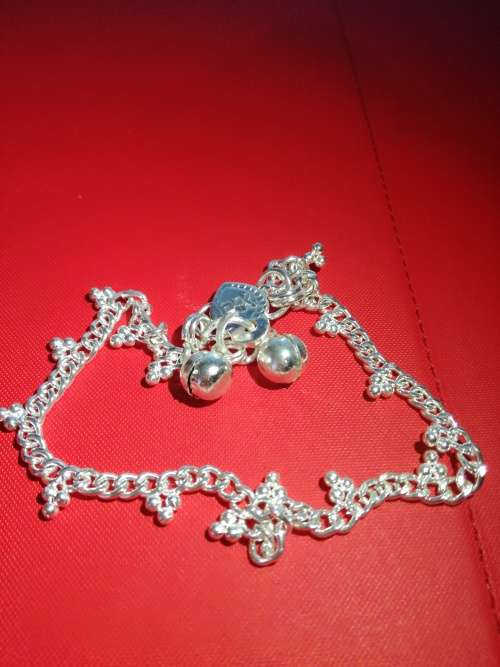 Fashion Jewelry Silver Plated Payal double layer Elegant Ankle