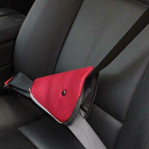 Children Safety Cover Harness Strap Adjust Pad Baby Kid For Car Seat Belt - Blue