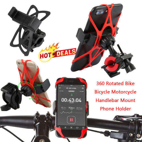 Cycle Motorcycle Bike Bicycle Mount Holder for GPS & Cell Phone