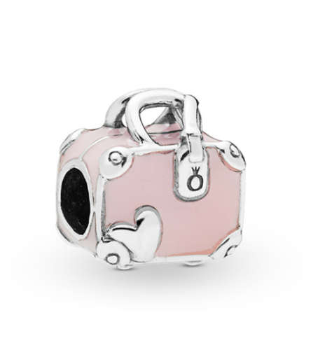 1pcs Love Travelling Silver European Charm Beads Fit 925 Necklace Bracelet Pendant Chain