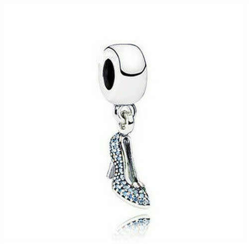 1pcs High Heel Silver European Charm Beads Fit 925 Necklace Bracelet Pendant Chain