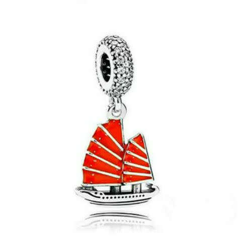 1pcs Ship Silver European Charm Beads Fit 925 Necklace Bracelet Pendant Chain