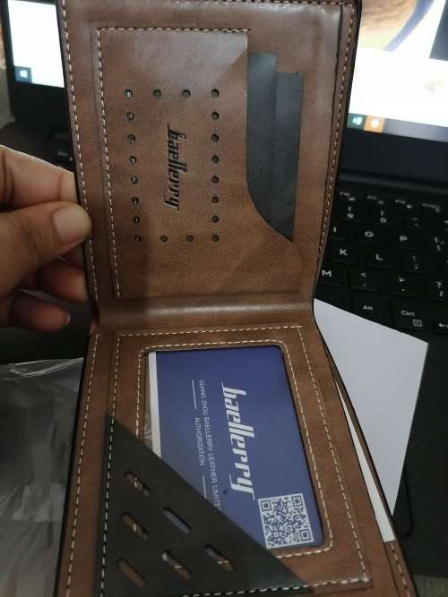 Men Wallet Credit Card Holder Faux Leather Wallets