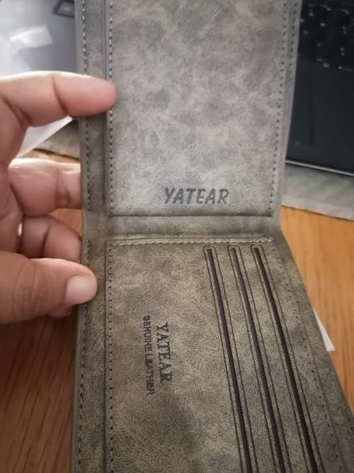 Wallet for Men, Hight Quality, Yatear Gray Mens Wallet