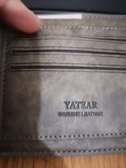 Wallet for Men, Hight Quality, Yatear Gray Mens Wallet