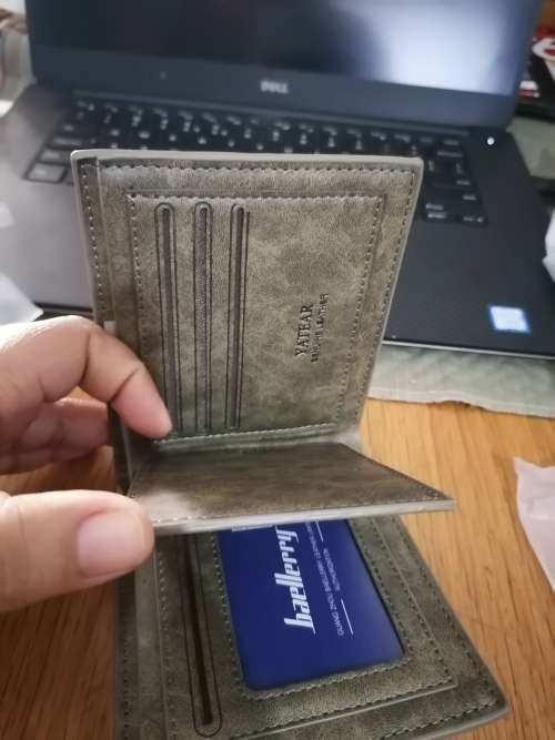 Wallet for Men, Hight Quality, Yatear Gray Mens Wallet