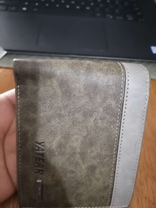 Wallet for Men, Hight Quality, Yatear Gray Mens Wallet