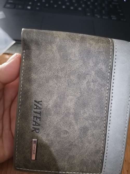 Wallet for Men, Hight Quality, Yatear Gray Mens Wallet
