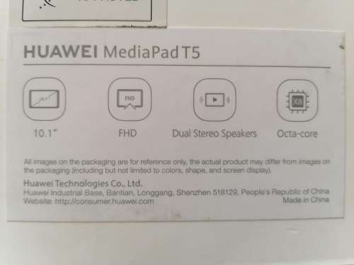 Huawei MediaPad T5 10.1inch very clean
