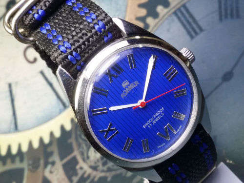 Vintage ROAMER Swiss Made Mechanical Handwinding Movement Watch - Ref12