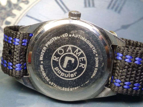 Vintage ROAMER Swiss Made Mechanical Handwinding Movement Watch - Ref12