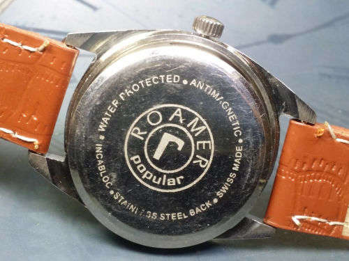 Vintage ROAMER Swiss Made Mechanical Handwinding Movement Mens  Watch - Ref16