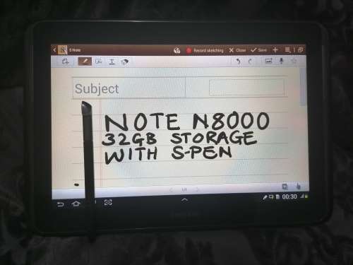 Samsung Note 10.1inch very clean (GT-N8000) full phone functionality,