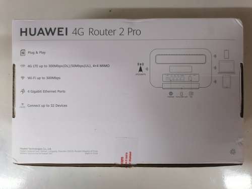 Latest Huawei 4G Router 2 Pro model B612-233 (It take a SIM CARD)