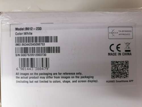 Latest Huawei 4G Router 2 Pro model B612-233 (It take a SIM CARD)