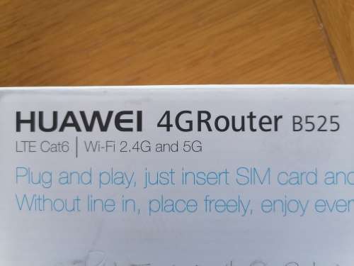 Huawei 4G/5G Router model B525 (It take a SIM CARD)
