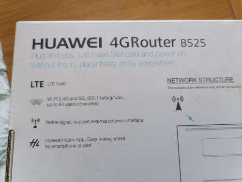 Huawei 4G/5G Router model B525 (It take a SIM CARD)
