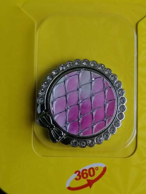 Universal Mobile Phone Ring Stent - Pink Mermaids Tail