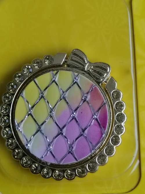 Universal Mobile Phone Ring Stent - Yellow & Pink Mermaids Tail