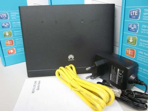 Huawei 4G Router model B315s (It take a SIM CARD)