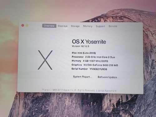 Mac Mini Late 2009 in clean condition