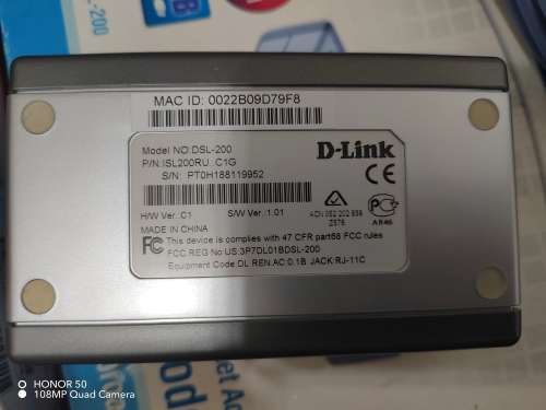 2x D-Link ADSL2+ router and ADSL Modem