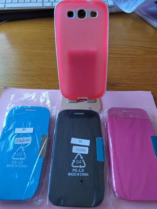 LOTS X4 SAMSUNG  GALAXY S3 Rubber Case Cover