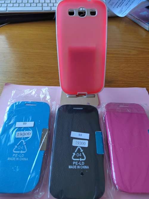 LOTS X4 SAMSUNG  GALAXY S3 Rubber Case Cover