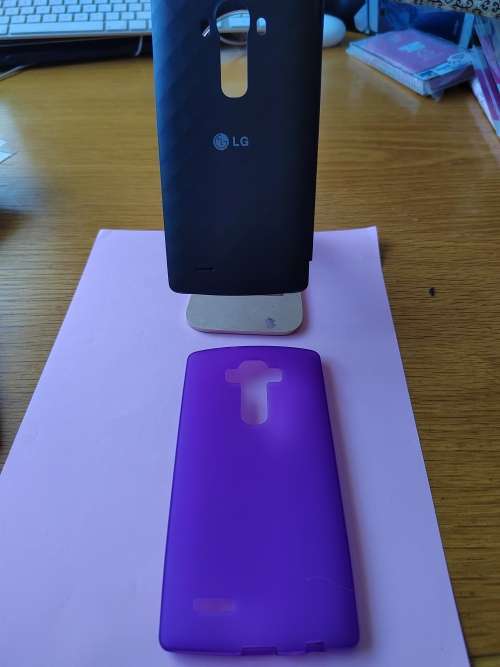 LOTS X2 LG G4 Rubber Case Cover