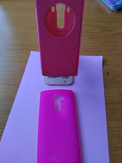 LOTS X2 LG G4 Rubber Case Cover