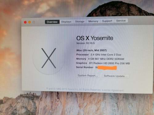 iMac Mid 2007 20inch