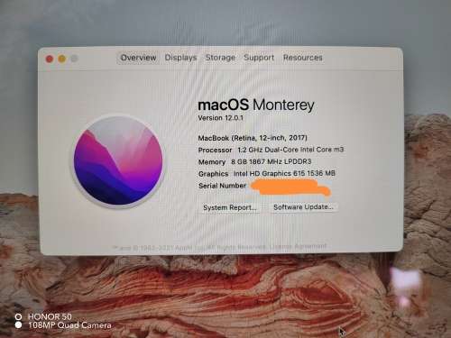 MacBook Pro Retina 2017 12inch