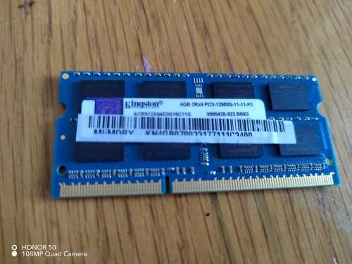 KINGSTON 4GB DDR3 RAM