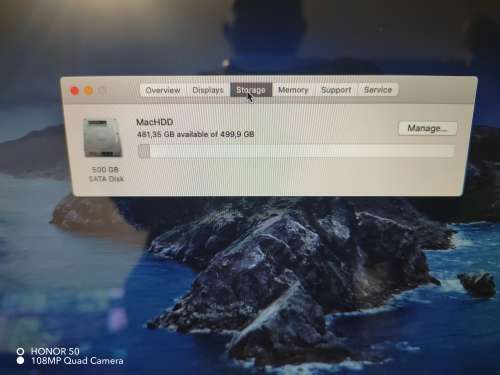 MacBook Pro i7, 13inch Mid 2012 500GB HD and 4GB RAM
