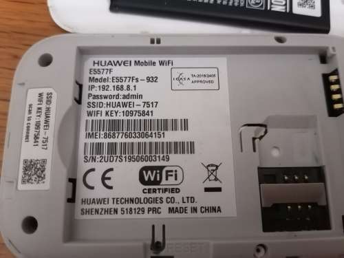 HUAWEI Mobile Wifi E5577 4G LTE Router