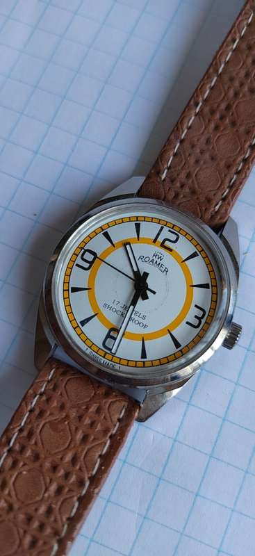 VINTAGE ROAMER 17Jewels  AUTOMATIC WATCH