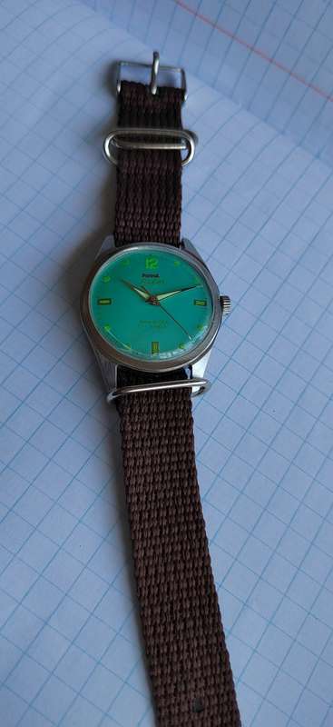 Vintage HMT PILOT 17J Mechanical Automatic Movement Mens Wrist Watch