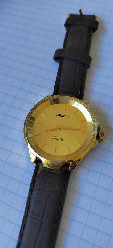 WRIST WATCH QUARTZ BATTERY GENTS MEN WRIST WATCH JAPAN