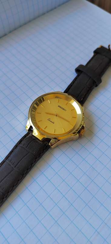 WRIST WATCH QUARTZ BATTERY GENTS MEN WRIST WATCH JAPAN