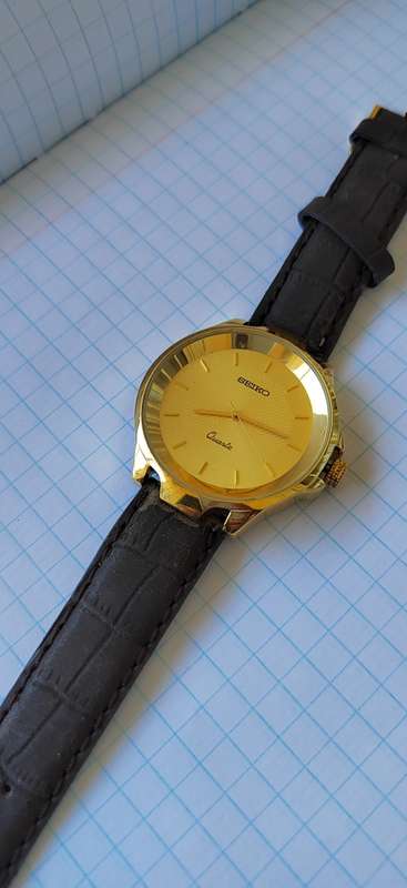 WRIST WATCH QUARTZ BATTERY GENTS MEN WRIST WATCH JAPAN