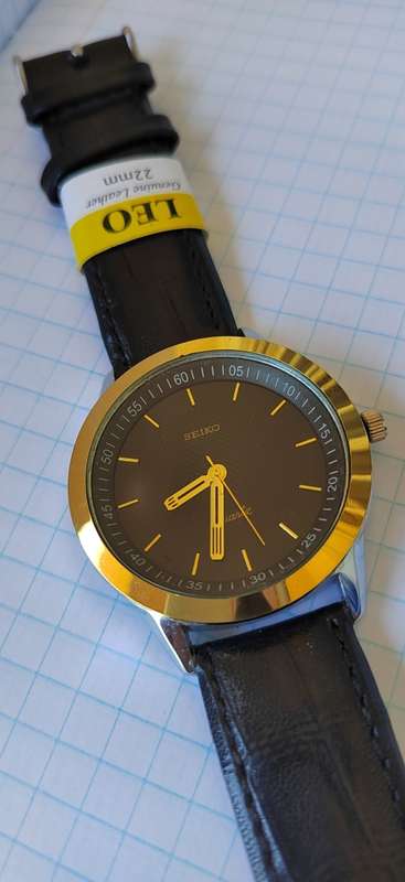 WRIST WATCH QUARTZ BATTERY GENTS MEN WRIST WATCH JAPAN