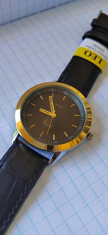 WRIST WATCH QUARTZ BATTERY GENTS MEN WRIST WATCH JAPAN