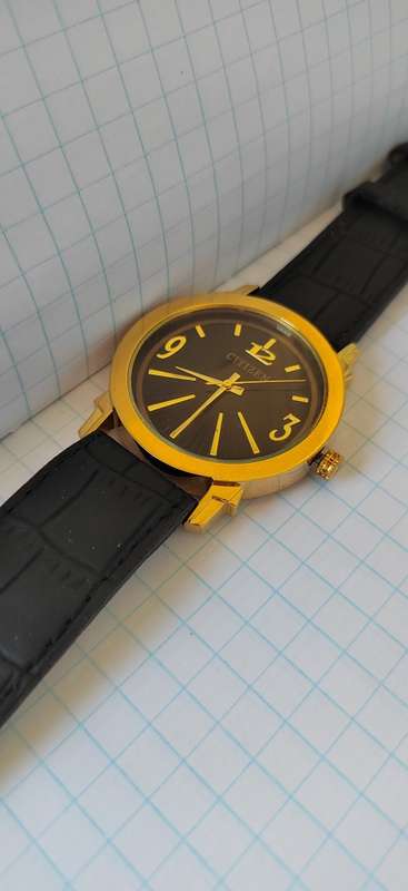 FASHION WRIST WATCH QUARTZ BATTERY GENTS MEN WRIST WATCH