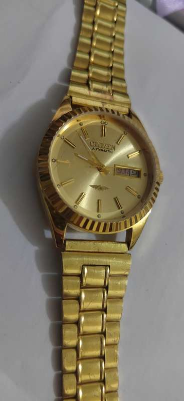 VINTAGE CITIZEN AUTOMATIC - WATCH NOT WORKING PROPERLY see pictures Ref 14
