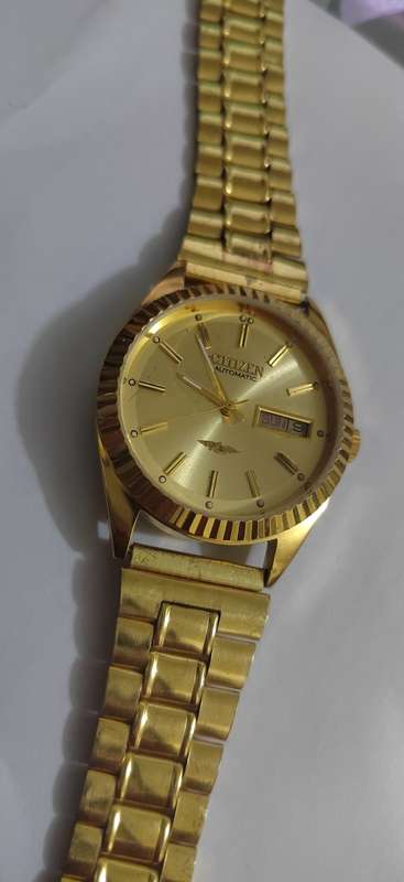 VINTAGE CITIZEN AUTOMATIC - WATCH NOT WORKING PROPERLY see pictures Ref 14