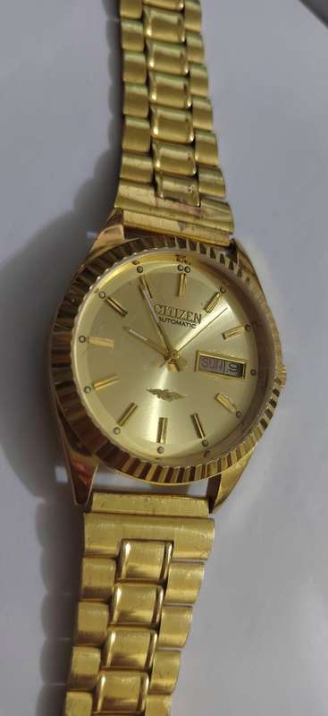 VINTAGE CITIZEN AUTOMATIC - WATCH NOT WORKING PROPERLY see pictures Ref 14
